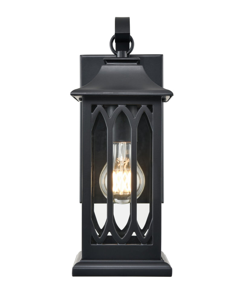 Millennium 88101-PBK One Light Outdoor Lantern, Powder Coated Black