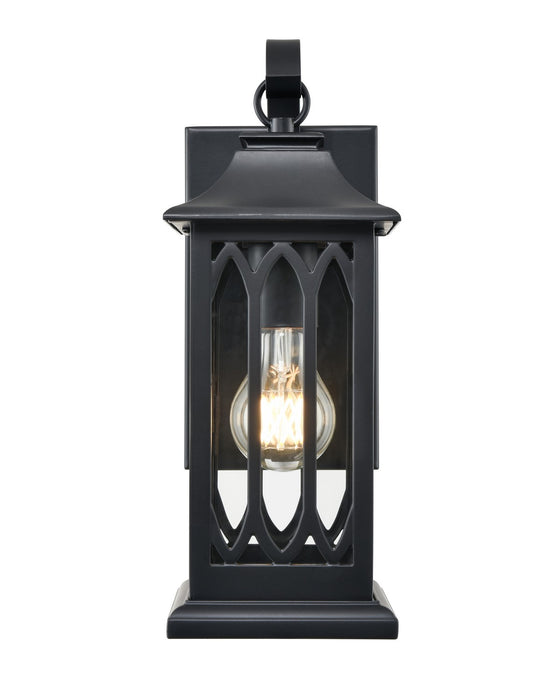 Millennium 88101-PBK One Light Outdoor Lantern, Powder Coated Black
