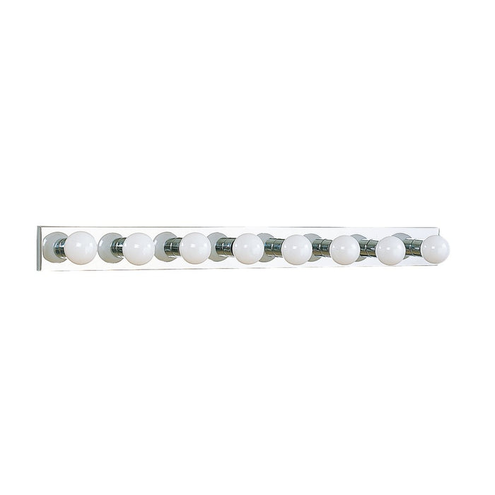 Generation Lighting 4740-05 Eight Light Wall / Bath, Chrome