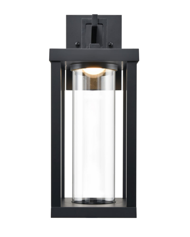 Millennium 89102-PBK LED Outdoor Wall Sconce, Powder Coated Black
