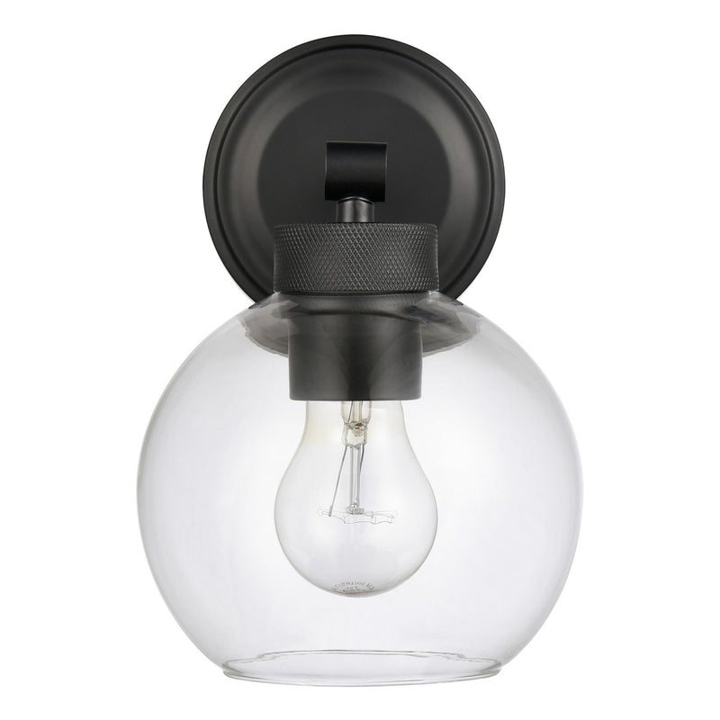 Millennium 99101-MB One Light Wall Sconce, Matte Black