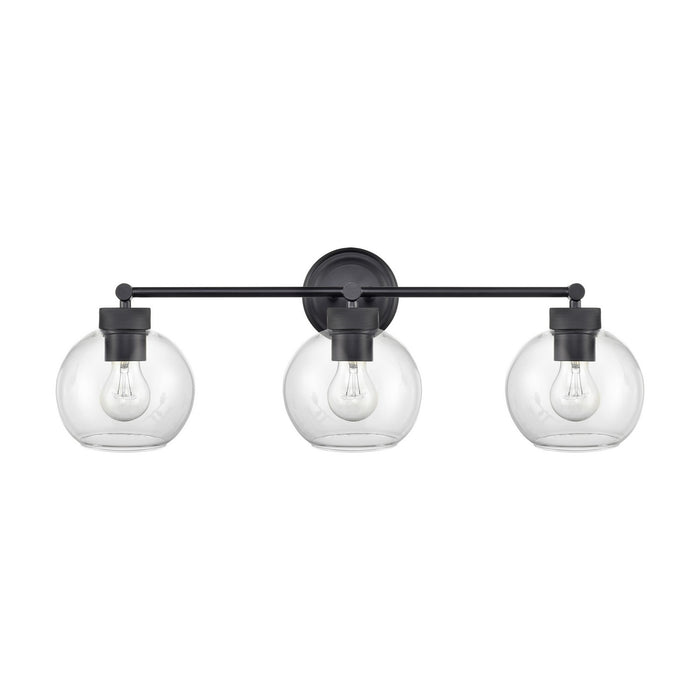 Millennium 99103-MB Three Light Vanity, Matte Black