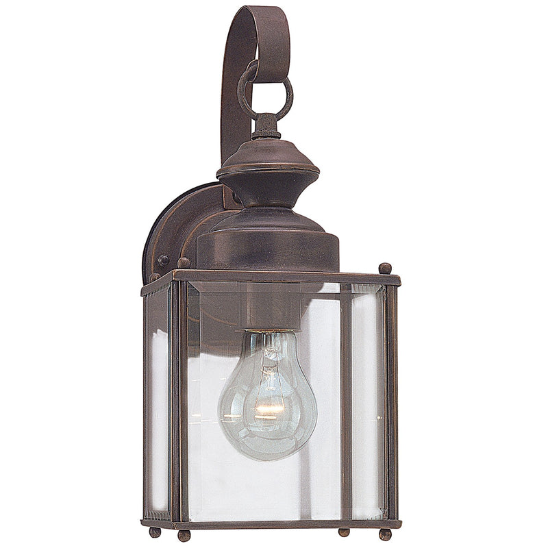 Generation Lighting 8457-71 One Light Outdoor Wall Lantern, Antique Bronze
