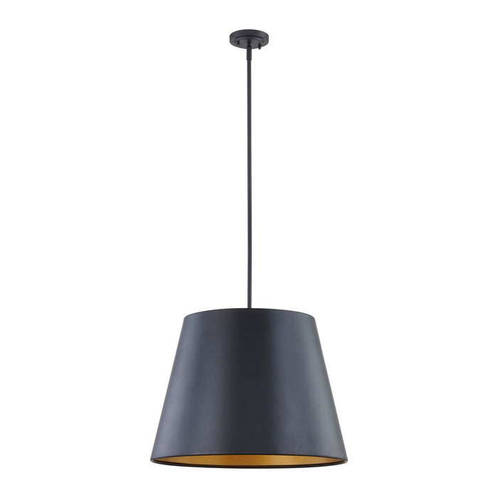 Millennium 99122-MB Four Light Pendant, Matte Black
