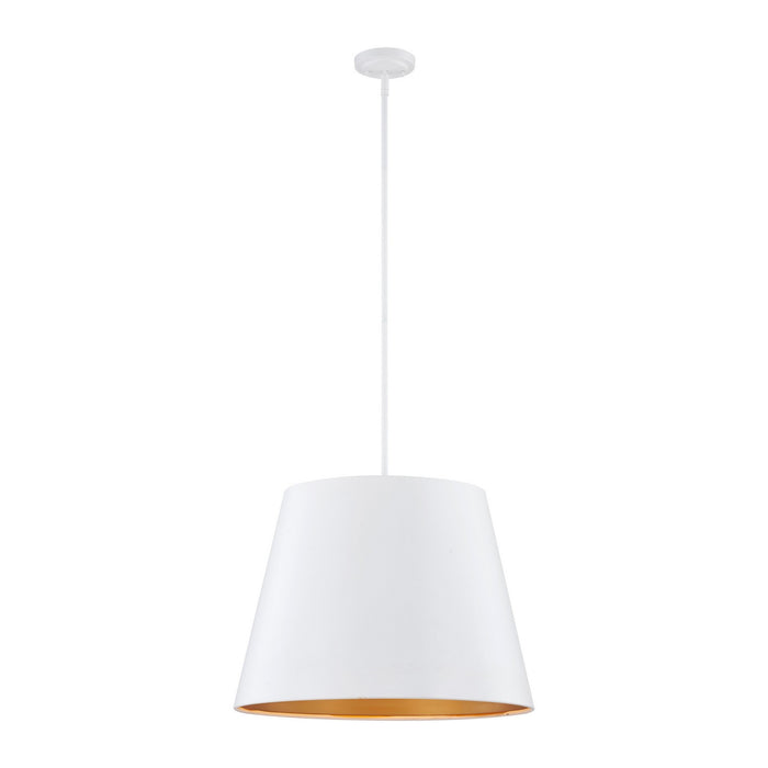 Millennium 99122-MW Four Light Pendant, Matte White