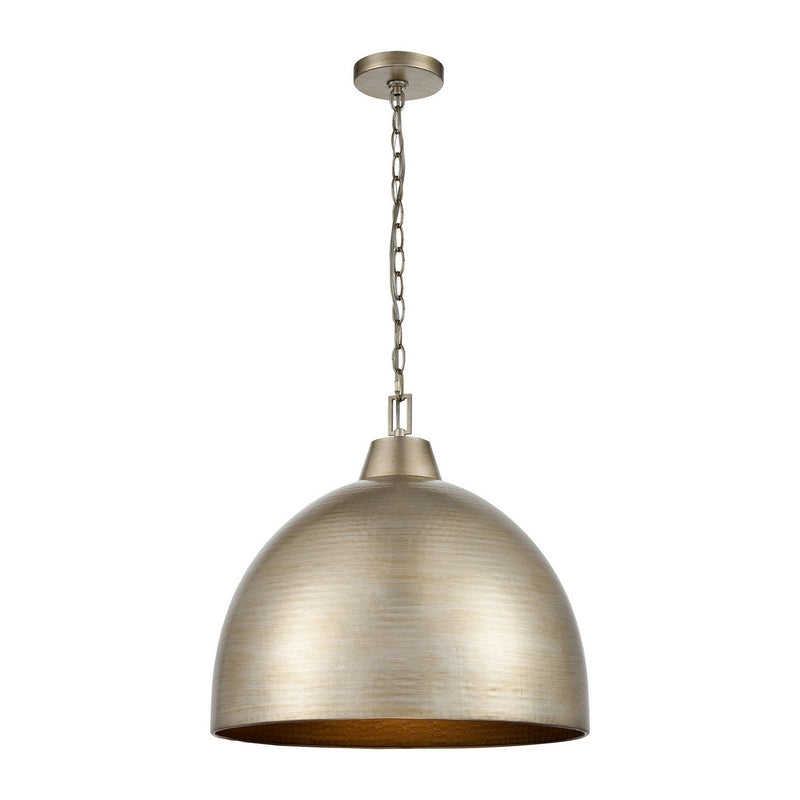 Millennium 99204-ASL Three Light Pendant, Antique Silver Leaf