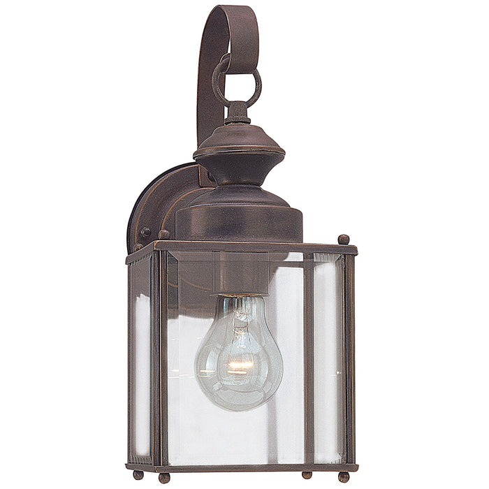 Generation Lighting 8457-71 One Light Outdoor Wall Lantern, Antique Bronze