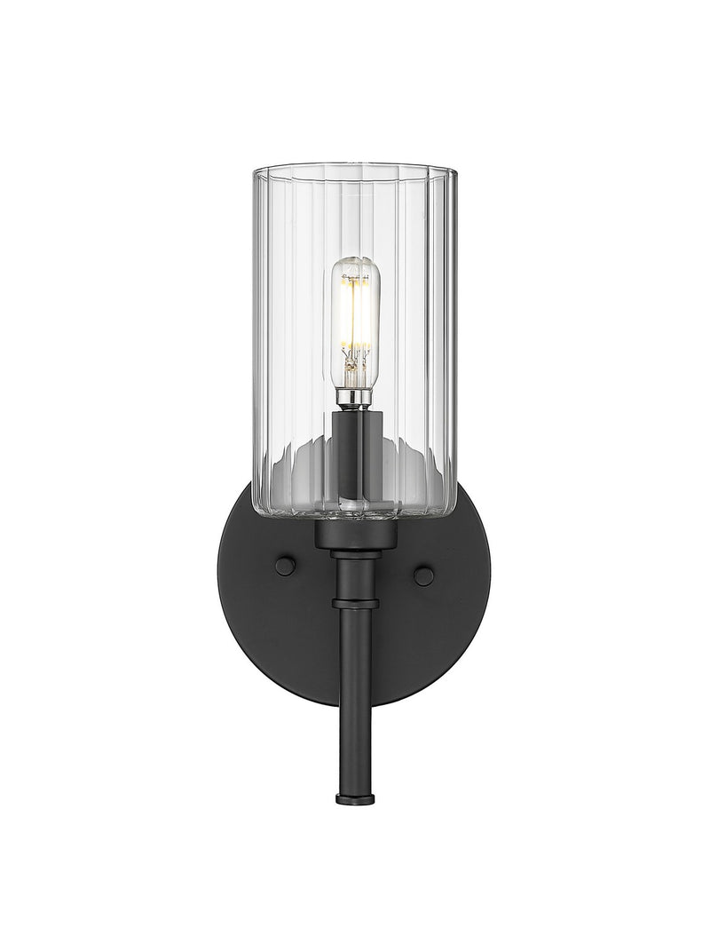 Millennium 9921-MB One Light Wall Sconce, Matte Black
