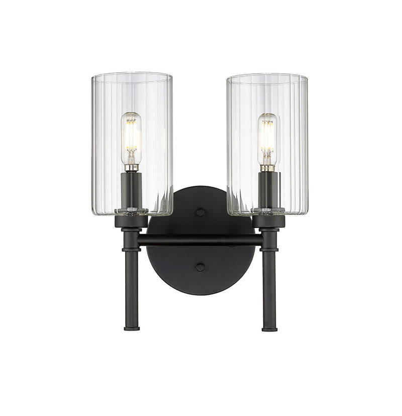 Millennium 9922-MB Two Light Vanity, Matte Black
