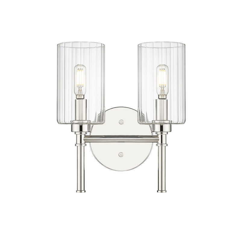 Millennium 9922-PN Two Light Vanity, Polished Nickel