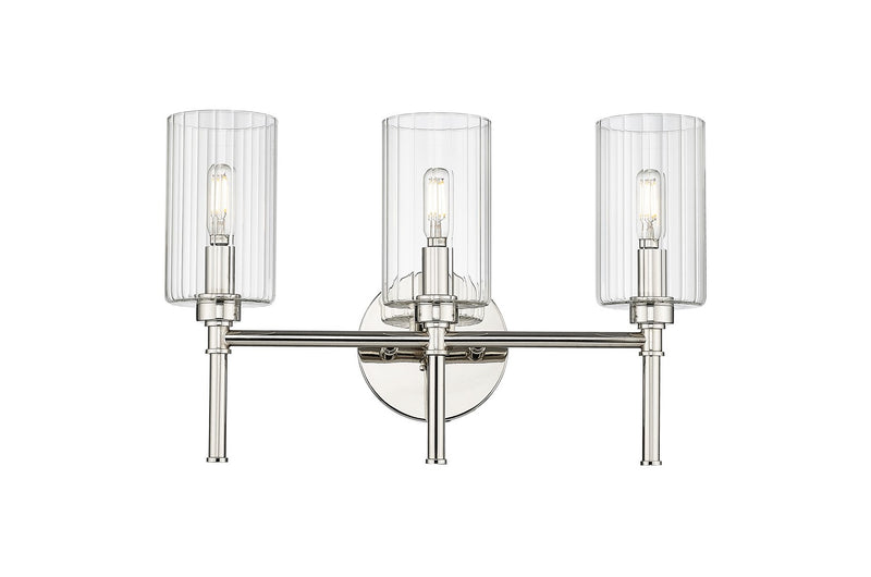 Millennium 9923-PN Three Light Vanity, Polished Nickel