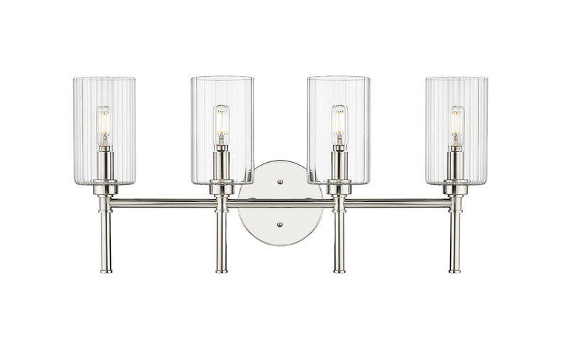 Millennium 9924-PN Four Light Vanity, Polished Nickel