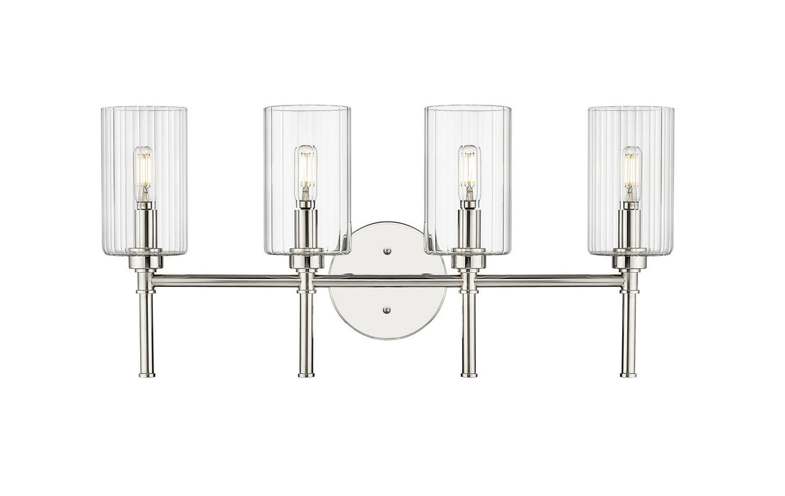 Millennium 9924-PN Four Light Vanity, Polished Nickel