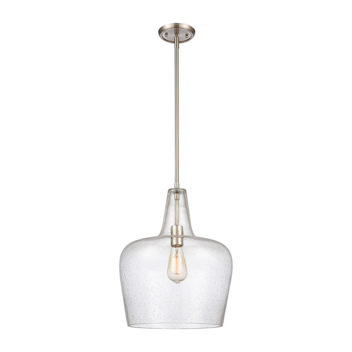 Millennium 99401-BN One Light Pendant, Brushed Nickel