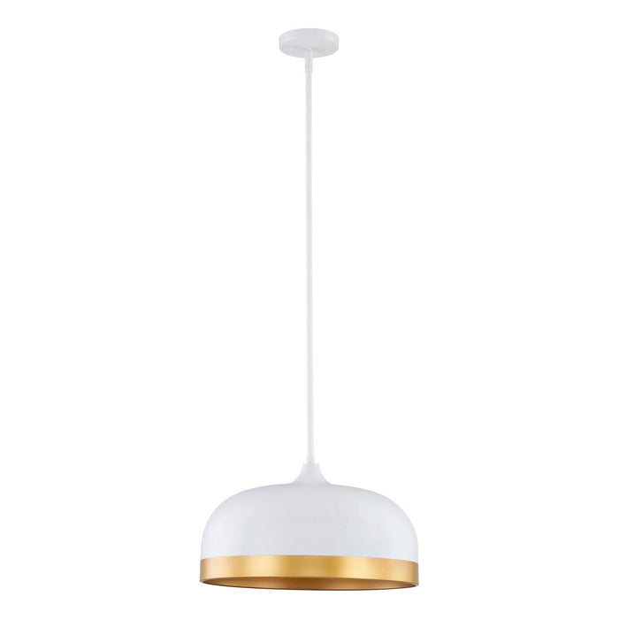 Millennium 99601-MW Three Light Pendant, Matte White