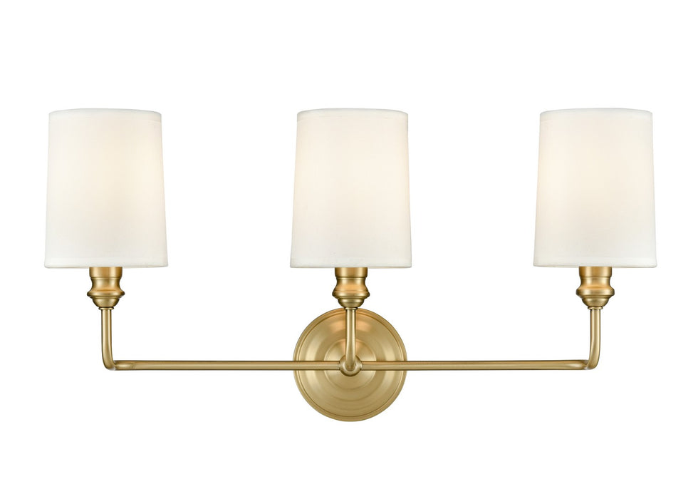 Millennium 99803-VB Three Light Vanity, Vintage Brass