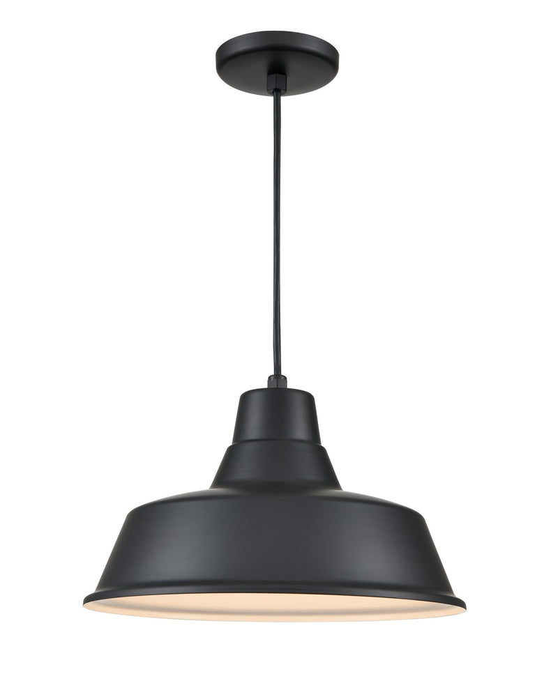 Millennium RCLWC14-SB One Light Pendant, Satin Black