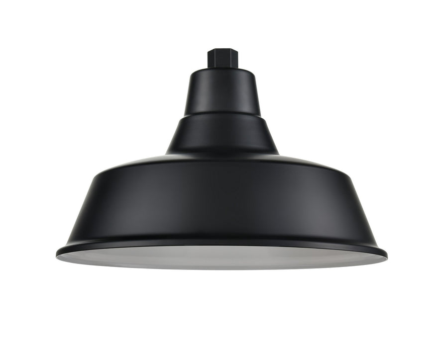 Millennium RCLWS14-SB One Light Shade, Satin Black
