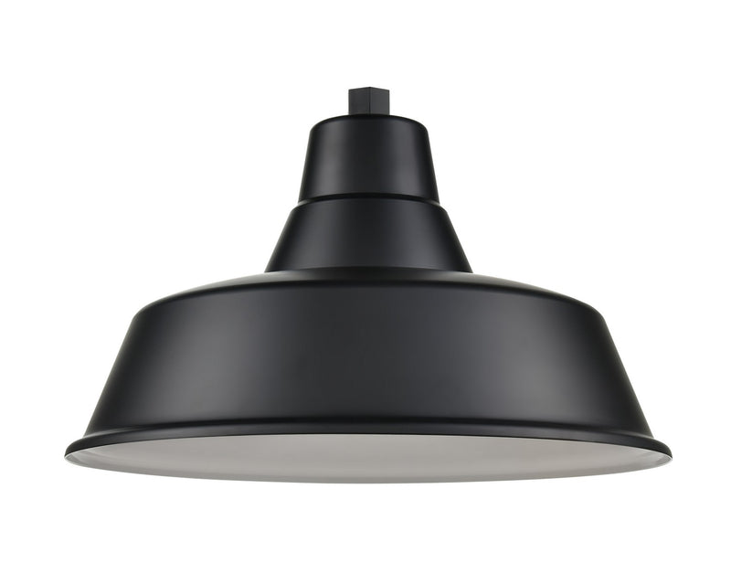 Millennium RCLWS17-SB One Light Shade, Satin Black