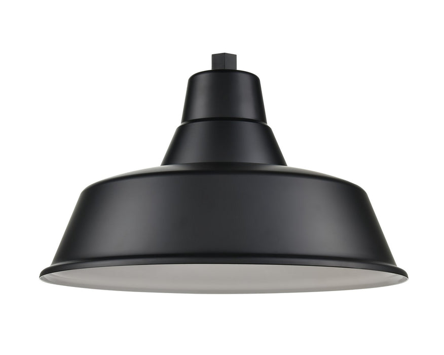 Millennium RCLWS17-SB One Light Shade, Satin Black
