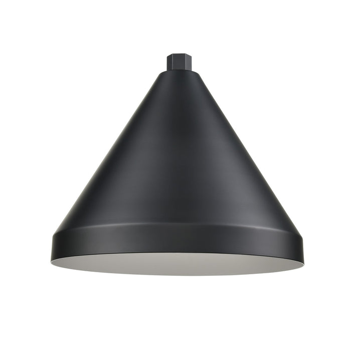 Millennium RCS13-SB One Light Shade, Satin Black