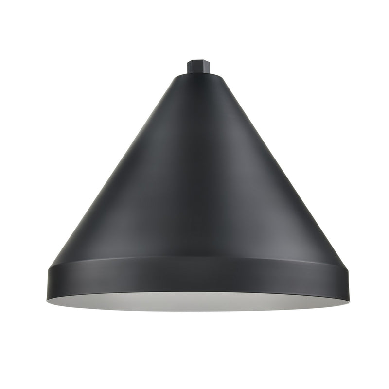 Millennium RCS17-SB One Light Shade, Satin Black