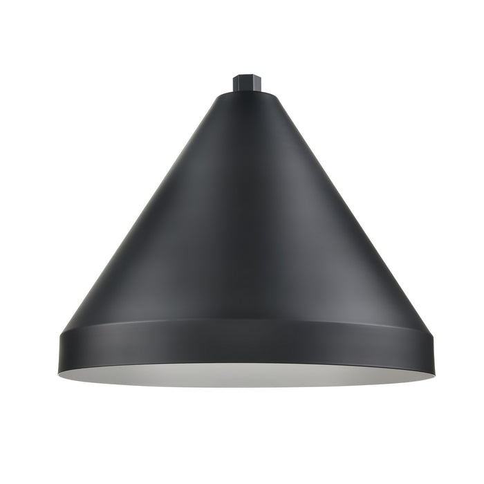 Millennium RCS17-SB One Light Shade, Satin Black