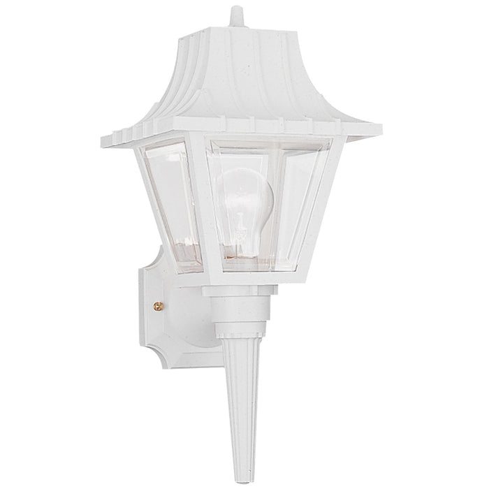 Generation Lighting 8720-15 One Light Outdoor Wall Lantern, White