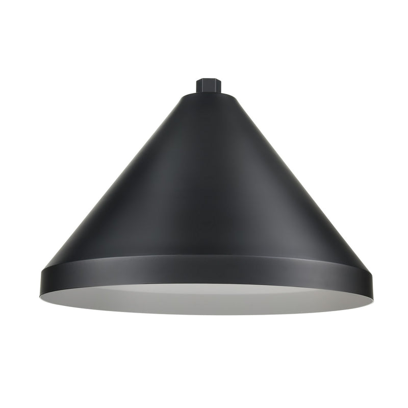 Millennium RWCS17-SB One Light Shade, Satin Black