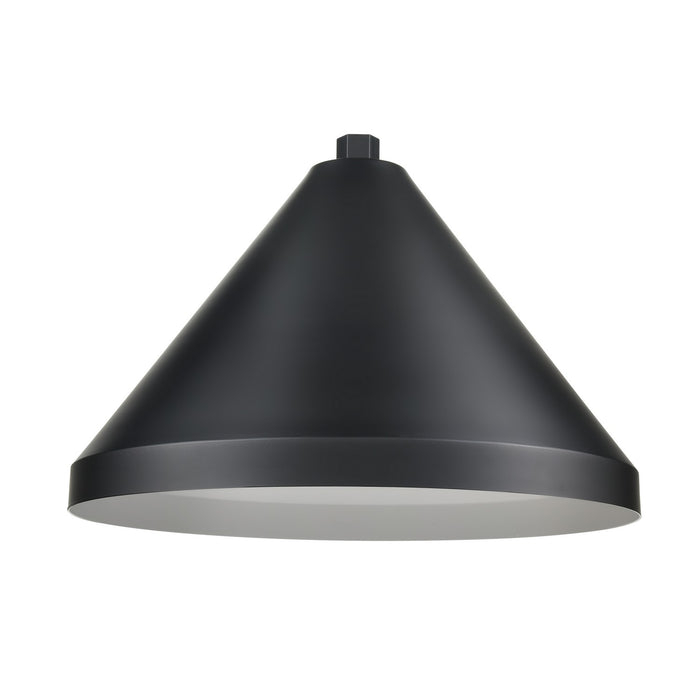 Millennium RWCS17-SB One Light Shade, Satin Black