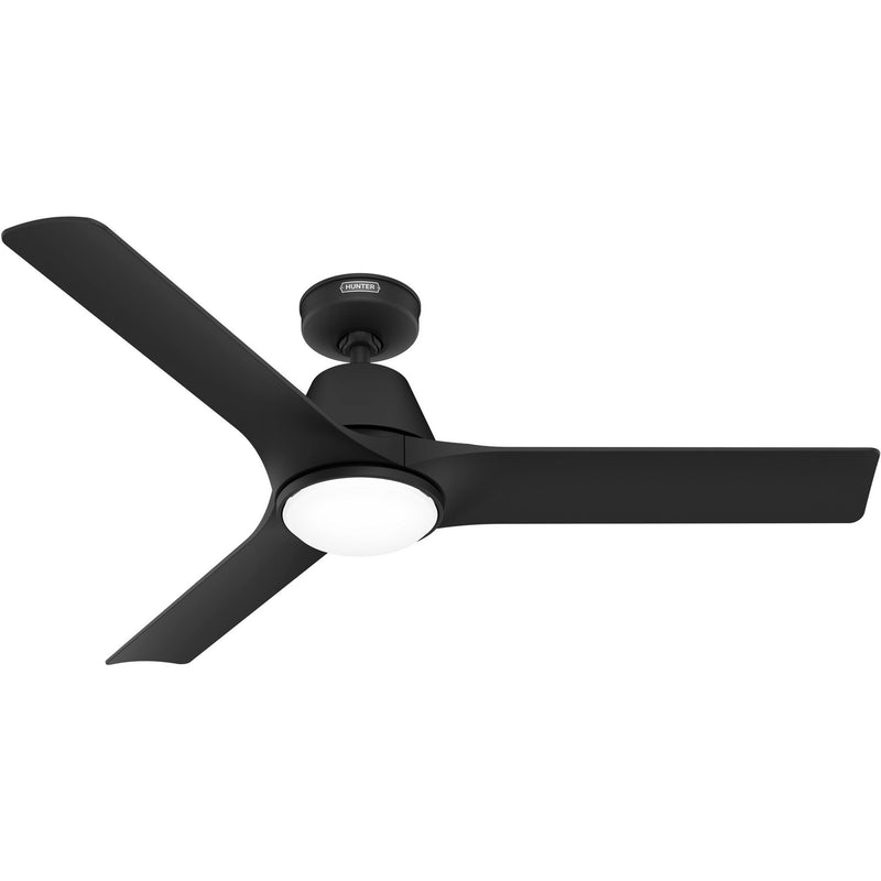 Hunter 52927 52" Ceiling Fan, Matte Black