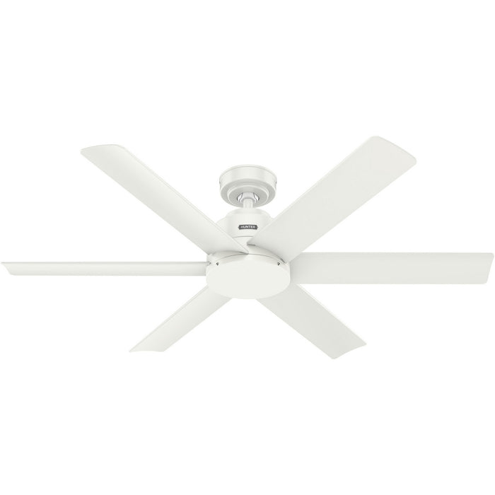 Hunter 53435 52" Ceiling Fan, Fresh White