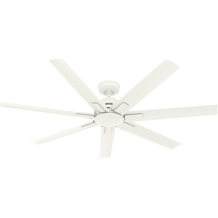 Hunter 53436 60" Ceiling Fan, Matte White