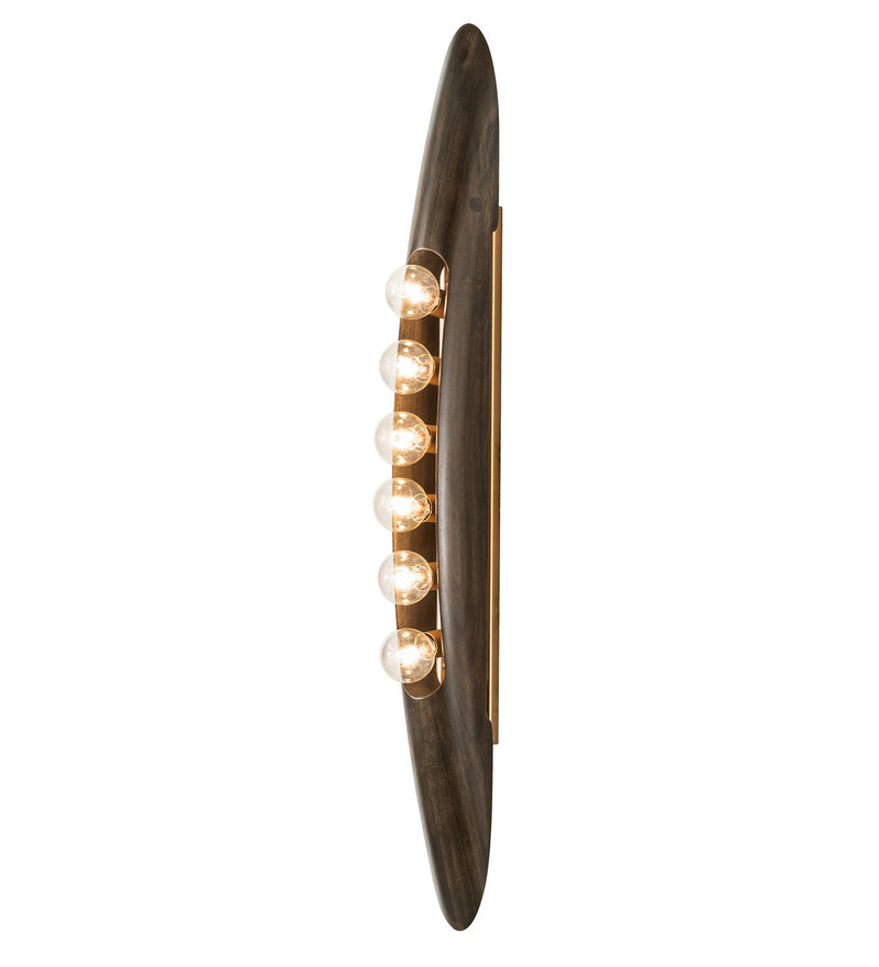 Meyda Tiffany 265355 LED Wall Sconce, Gold Metallic