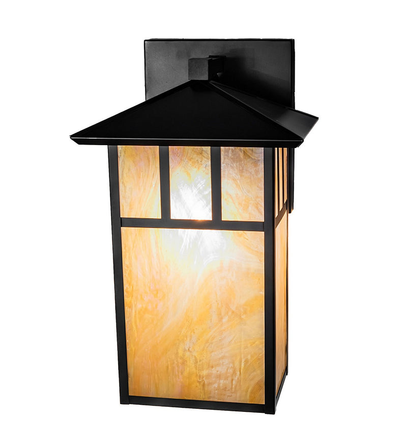 Meyda Tiffany 267996 One Light Wall Sconce, Craftsman Brown