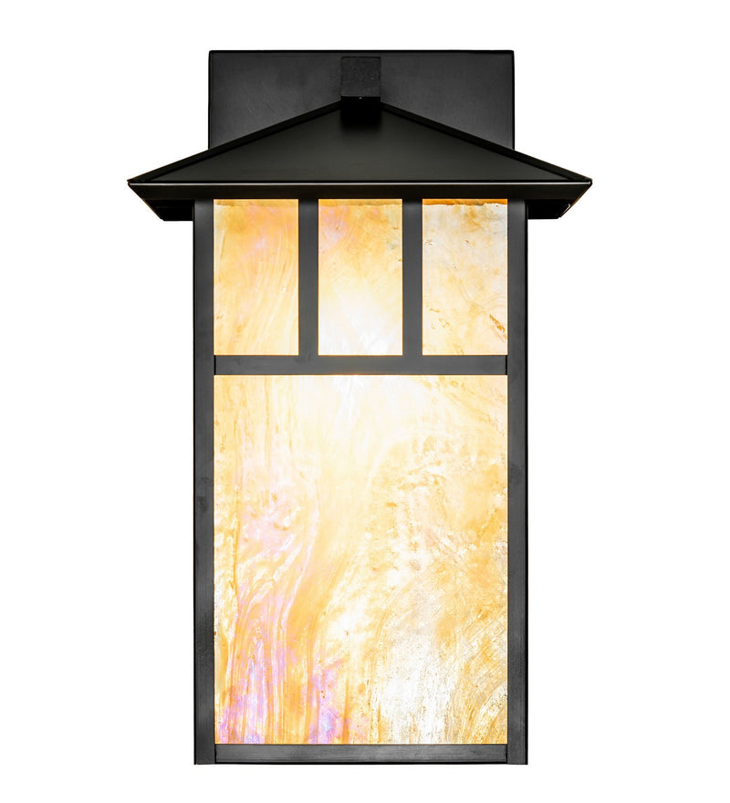 Meyda Tiffany 267996 One Light Wall Sconce, Craftsman Brown