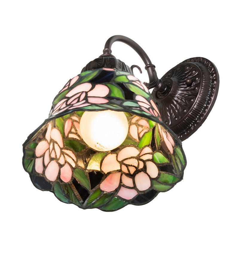 Meyda Tiffany 270801 One Light Wall Sconce, Mahogany Bronze