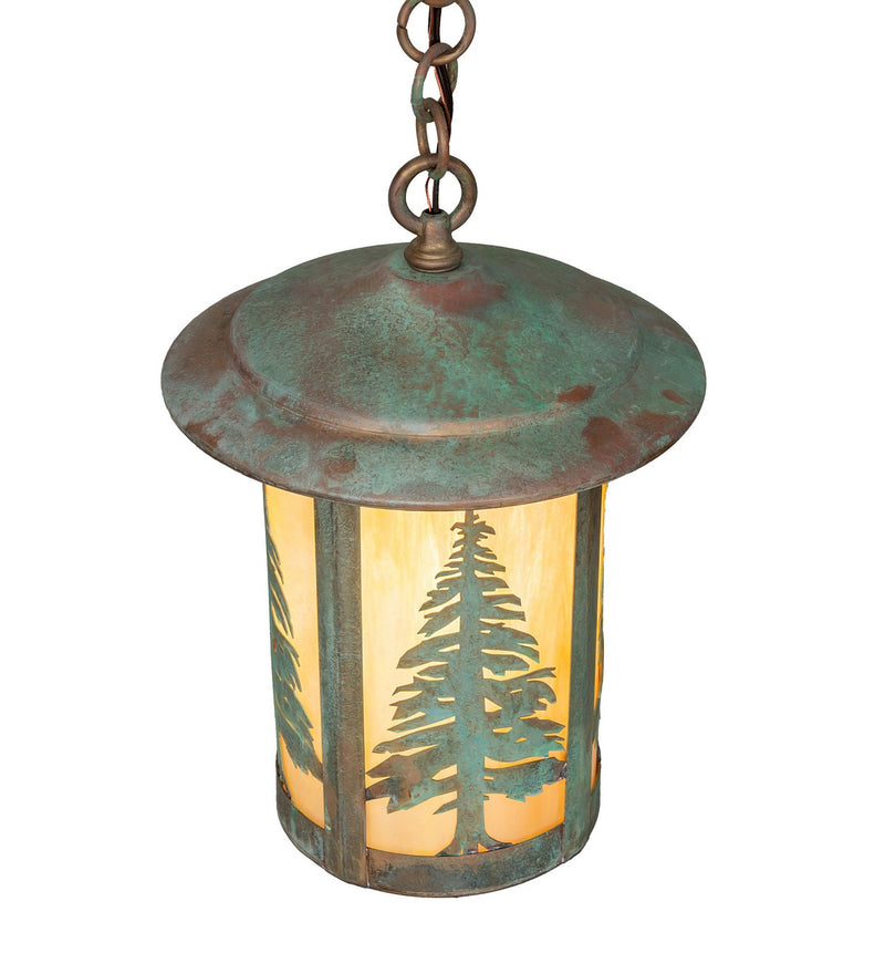 Meyda Tiffany 271181 One Light Pendant, Verdigris