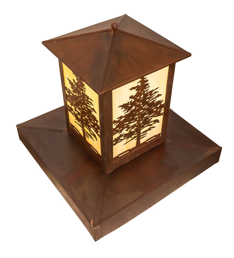 Meyda Tiffany 272697 One Light Pier Mount, Vintage Copper