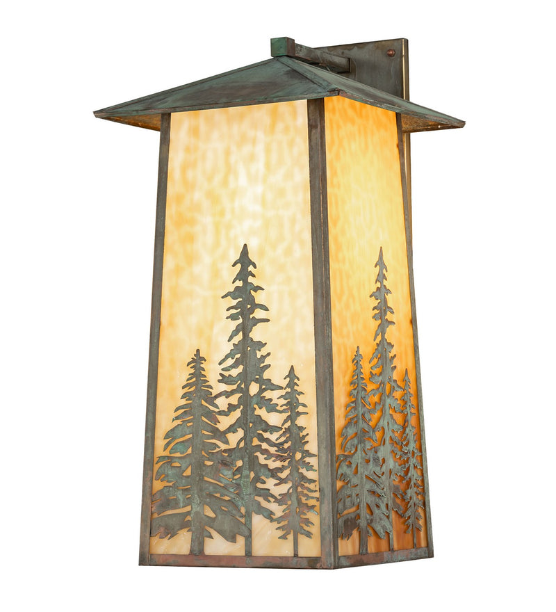 Meyda Tiffany 272950 One Light Wall Sconce, Verdigris