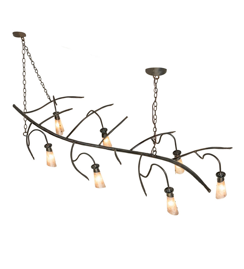 Meyda Tiffany 273231 Seven Light Chandelier, Dark Burnished Antique Copper