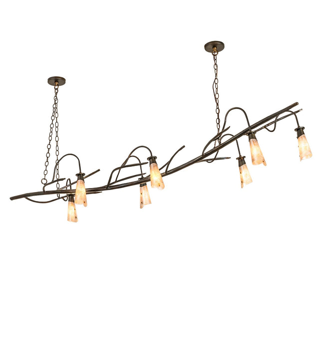 Meyda Tiffany 273231 Seven Light Chandelier, Dark Burnished Antique Copper