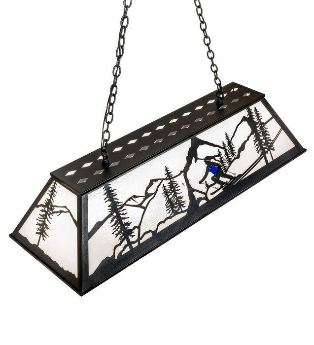 Meyda Tiffany 273233 Six Light Pendant, Textured Black