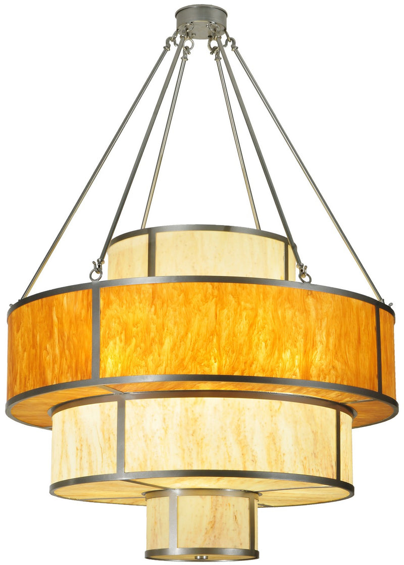 Meyda Tiffany 273387 12 Light Pendant, Nickel