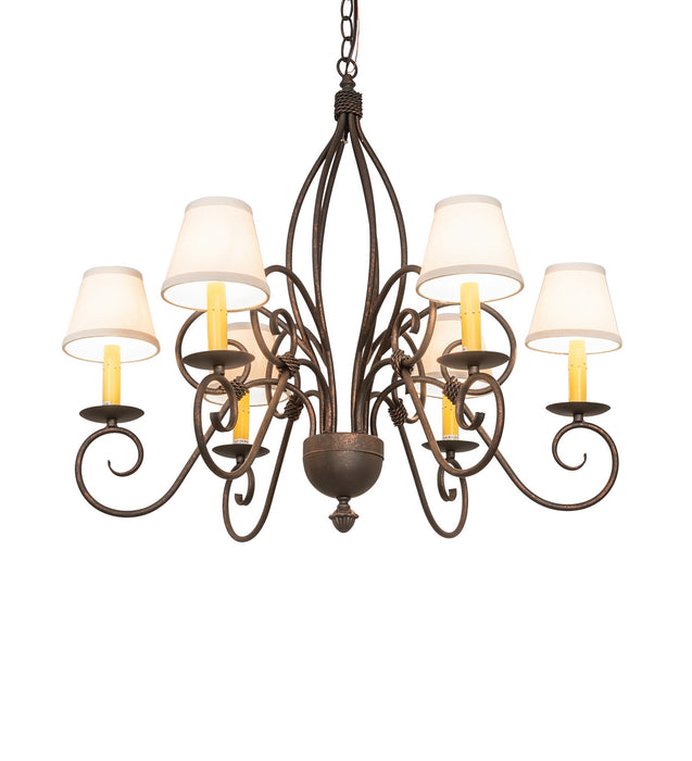Meyda Tiffany 273534 Six Light Chandelier