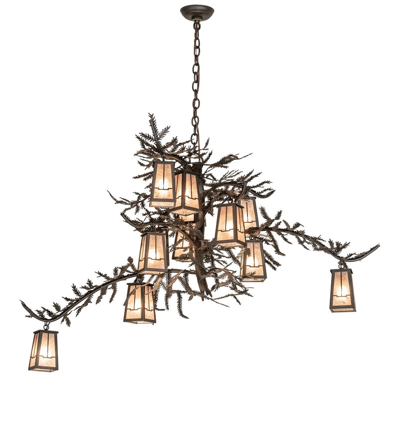 Meyda Tiffany 273697 12 Light Chandelier, Oil Rubbed Bronze