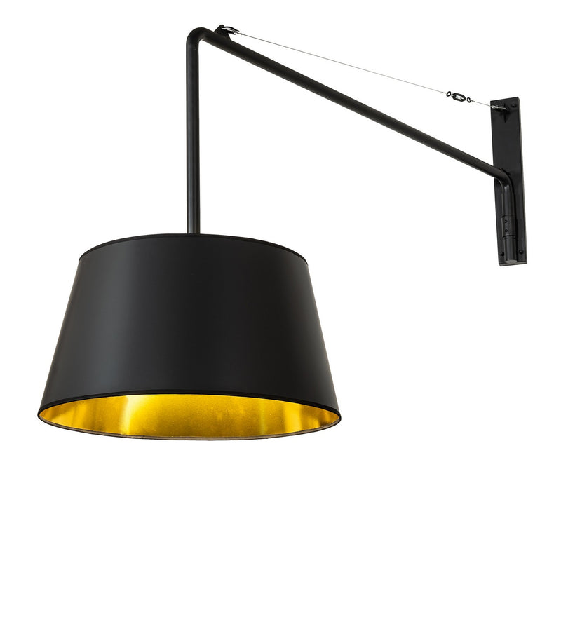 Meyda Tiffany 274190 LED Wall Sconce, Solar Black