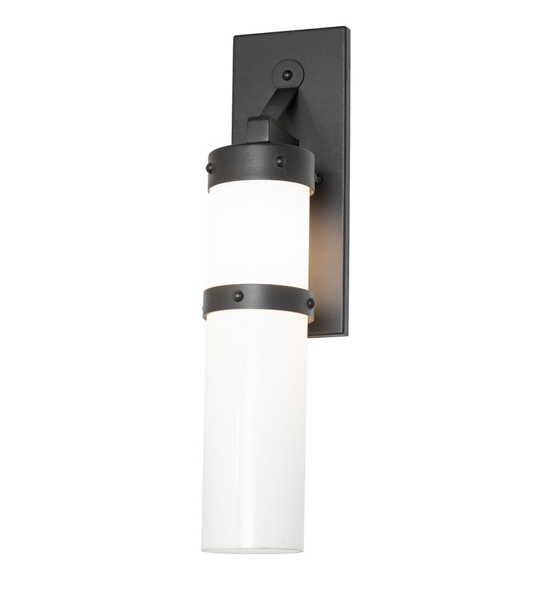 Meyda Tiffany 274525 One Light Wall Sconce, Wrought Iron