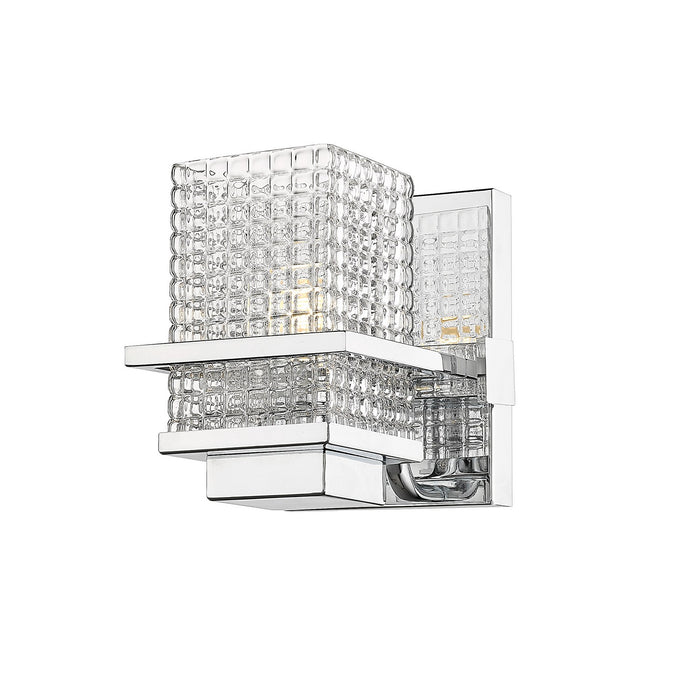 Innovations 310-1W-PC-CL One Light Bath Vanity, Polished Chrome