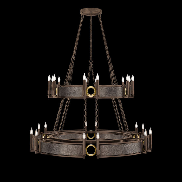 Fine Art 100036-211 24 Light Chandelier, Bronze